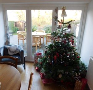 Christmas tree and three track doorset by cheshire joinery services