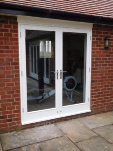 French door set by Cheshire Joinery Services