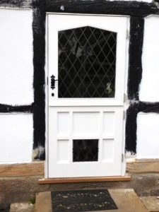 Stable door with dog window cheshire joinery services