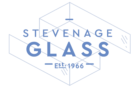 stevenage glass new logo