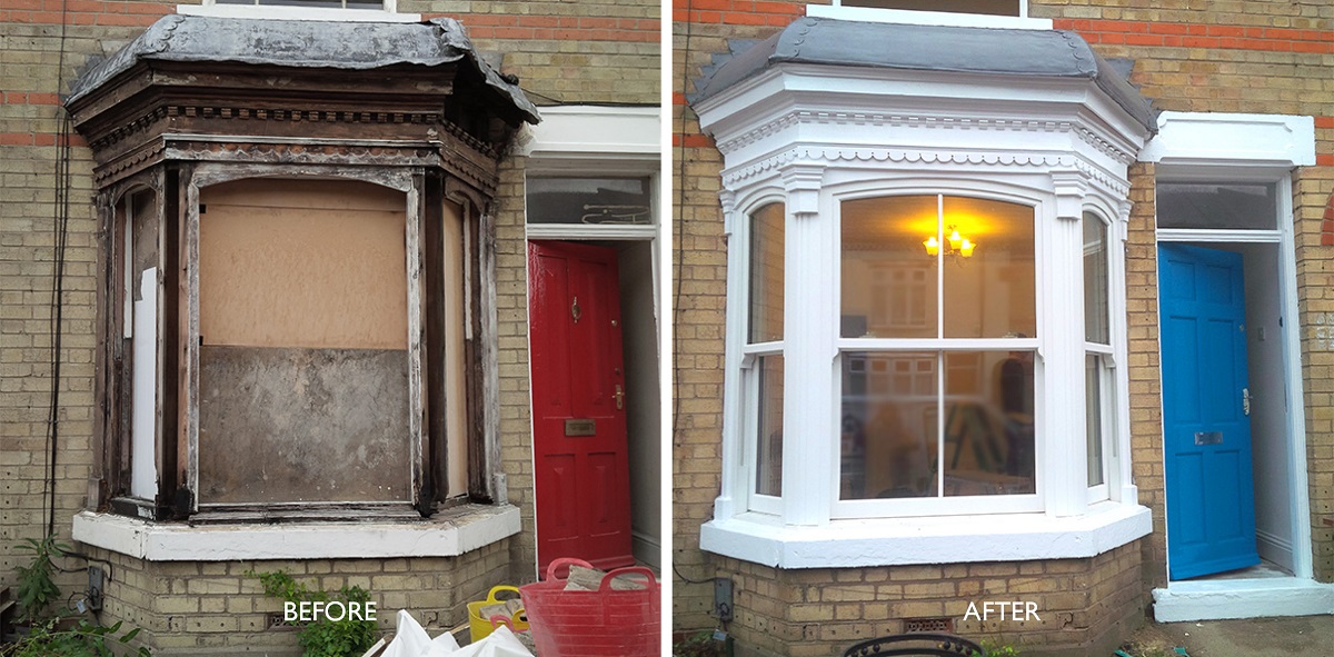 Do You Need Planning Permission When Replacing Windows Or Doors Before And After Shots Of A Window Replacement Job